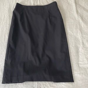 Banana Republic Black Skirt